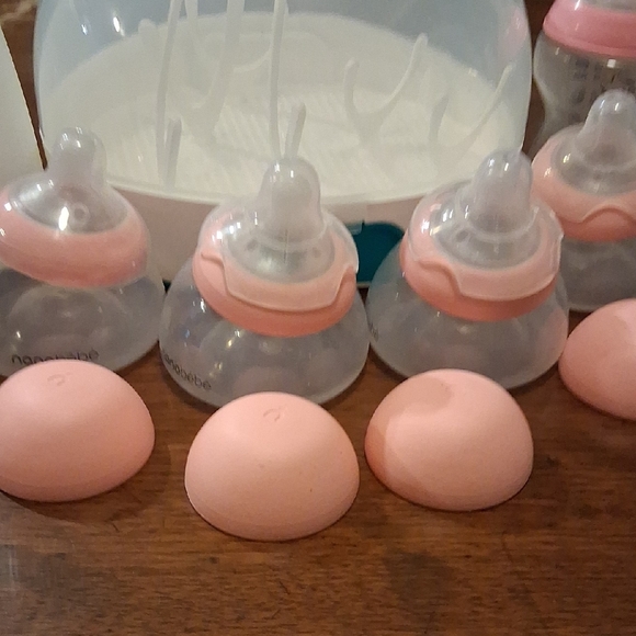 Nanobébé Pink Baby Bottle Set - Picture 4 of 4